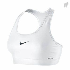 Nike Dri-Fit White sports bra XL